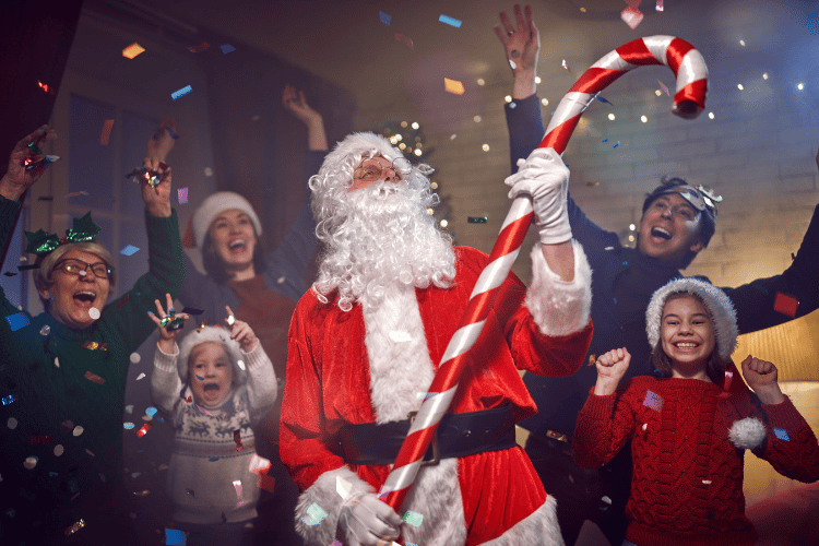 Christmas party invites for kids